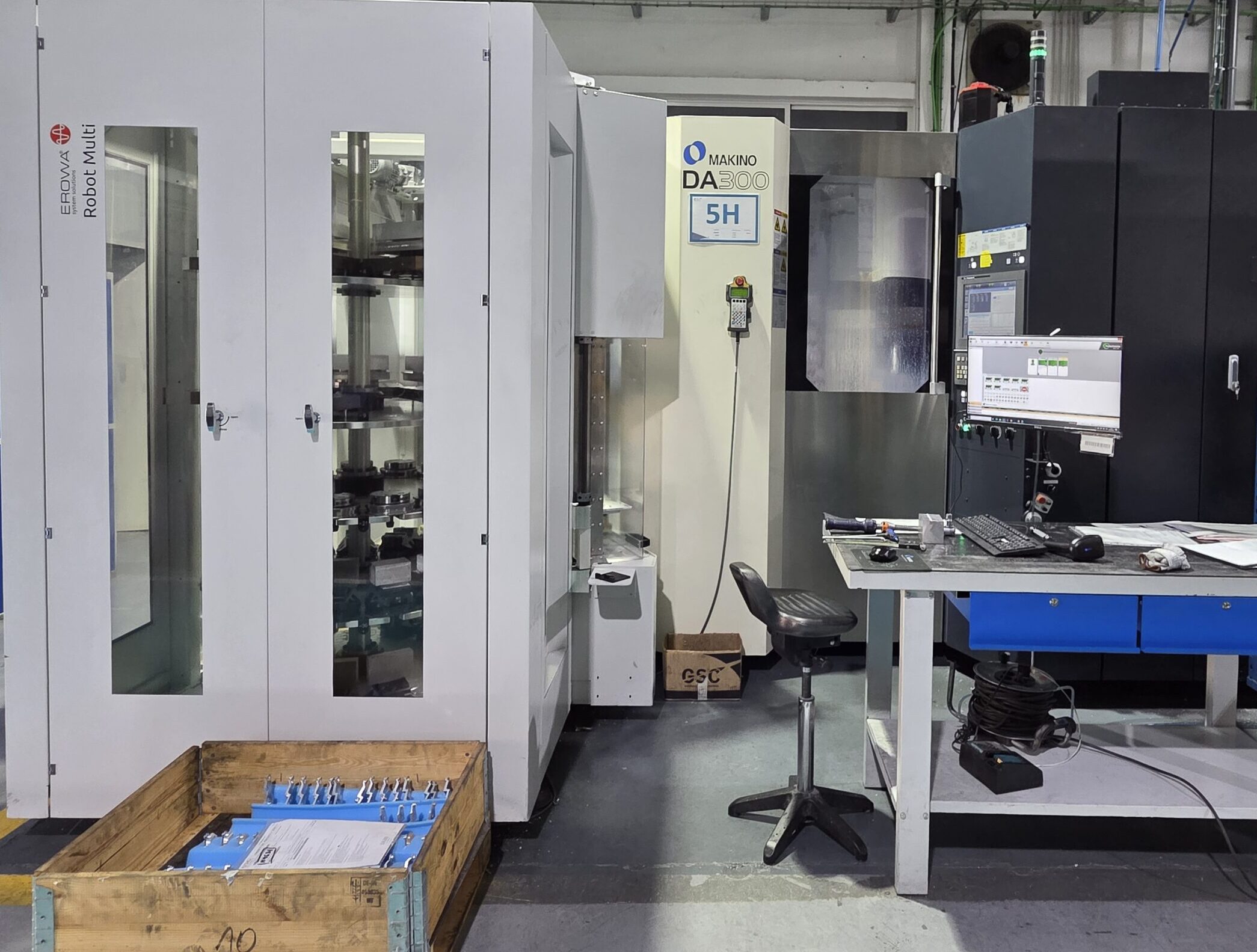 Makino DA300 5-axis machining center at GSC